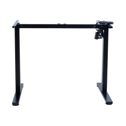 Table leg ERGO FIT with 1 motor, black