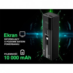 TRACER POWERBANK QUANT 10000MAH 100W PD+QC