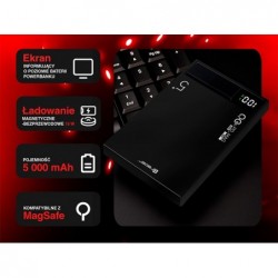 TRACER POWERBANK AIRMAG1 5000MAH PD20W+15W MAG