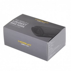 Bicycle horn Hornit 140 dB Black