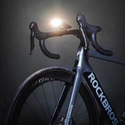 Rockbros JP008 front bike light with power bank for under the speedometer