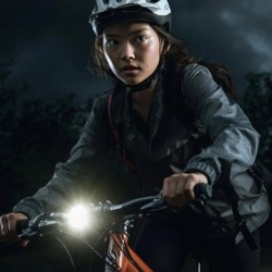 Rockbros RHL1500 front bike light for speedometer/GPS