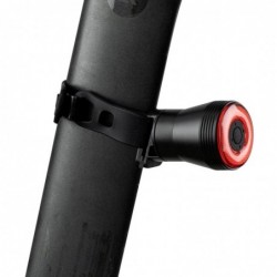 Rockbros Q5 black rear bicycle light with intelligent STOP system