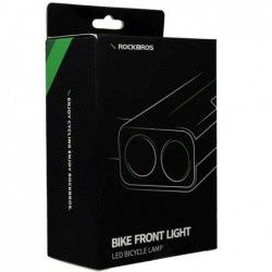 Rockbros Bike light with power bank function + USB-C to USB-A cable, 850 lm, black