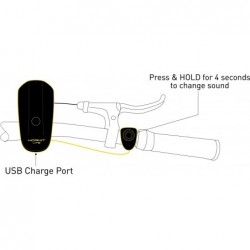 Bicycle horn Hornit LITE