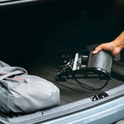 Rockbros 42430001001 black foot pump with display