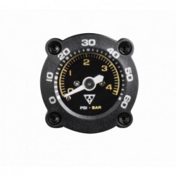 Hand pump Topeak Mountain DA G, dual action, manometer