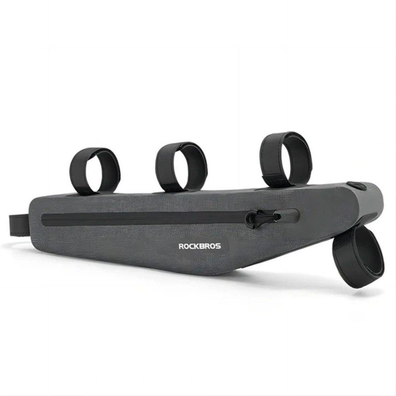 Rockbros AS-052 grey waterproof bike frame bag