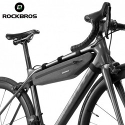 Rockbros AS-052 grey waterproof bike frame bag