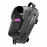 Rockbros B68-1 Bike frame bag Phone pocket 1.7l Black