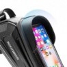 Rockbros B68 Bike frame bag Phone pocket 1.7l Black