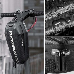 Rockbros B62-1 Bike frame/handlebar bag 3l Black
