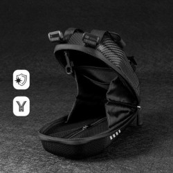 Rockbros B62-1 Bike frame/handlebar bag 3l Black