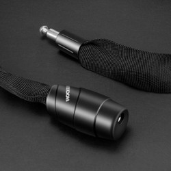 Rockbros Combination and key bike lock, 0.95 m, black