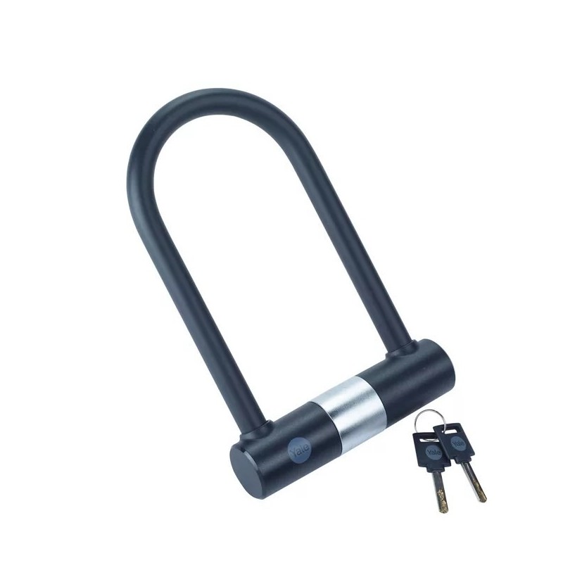 U-lock bicycle lock - YUL0/18/192/2 Black