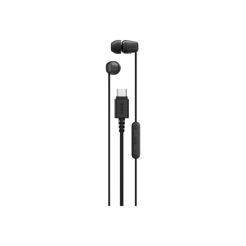 Sony IERu2011EX15C USBu2011C Wired Earbuds with Mic, Black