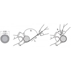 Lampka rowerowa BOOKMAN Curve Front Light 220lm