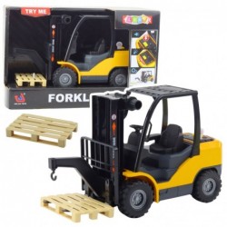 Forklift Moving Forks...