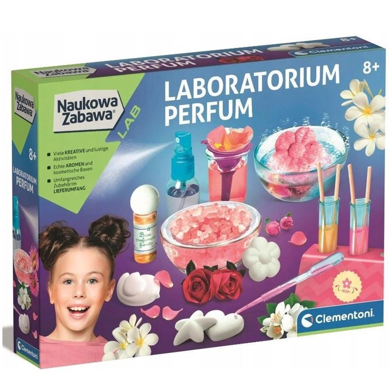 Science & Play Perfume Laboratory Polish Language Clementoni 50887