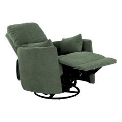 Tugitool STINA kiikuv ja pöörlev manuaalne recliner 83x88xH100cm, roheline