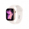 Apple Watch Series 11u00a0GPS + Cellular 42mm Rose Gold Aluminium Case with Light Blush Sport Band - S/M