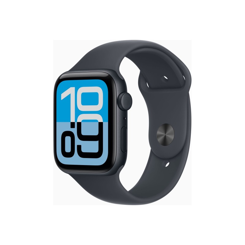 Apple Watch SE 3u00a0GPS + Cellular 44mmu00a0Midnight Aluminium Case with Midnight Sport Band - S/M