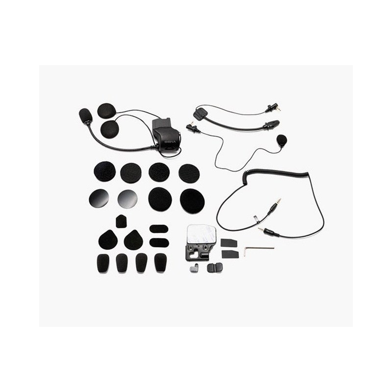 Sena SC-A0318 Universal helmet clip kit with speakers Black