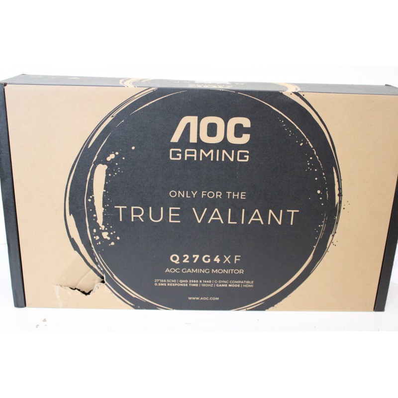 SALE OUT. AOC Gaming Q27G4XF 27", 2560x1440/1ms/250cd/mu00b2, HDMI, DisplayPort, USB AOC Q27G4XF 27 " IPS 16:9