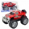 Rear-wheel drive off-road vehicle with large wheels, red 27cm