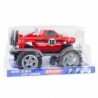 Rear-wheel drive off-road vehicle with large wheels, red 27cm