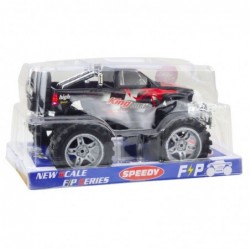 King Rear-Wheel Drive Off-Road Vehicle with Red and Black 27cm