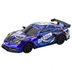 RC Sports Car with Illuminated Drift Body, Blue
