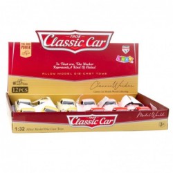 Classic Car From The 50s. Metal Pull-Back Drive. Opening Doors. 1:32 Mix.