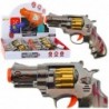 Toy Gun Revolver Rotary Magazine Lights Sounds