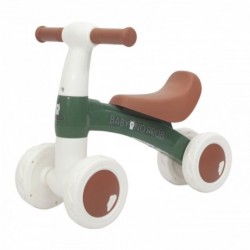 WOOPIE Rowerek Biegowy Zielony Jeździk Czterokołowy