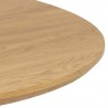 Dining table YALE D120xH75cm, natural