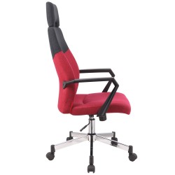 Task chair DOMINIC red black