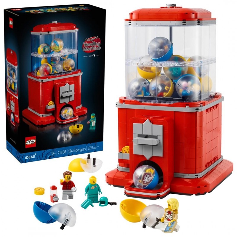 LEGO IDEAS 21358 Minifigure Vending Machine