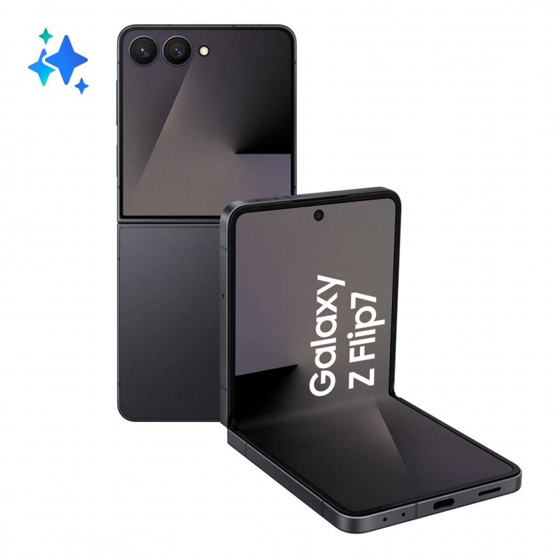 Samsung Galaxy Z Flip7 17.3 cm (6.8") 5G 12 GB 256 GB 4300 mAh Black