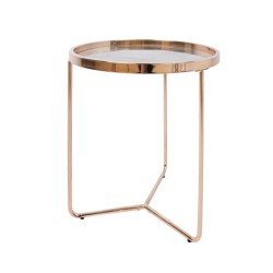 Side table ASTOR D45xH49cm gold