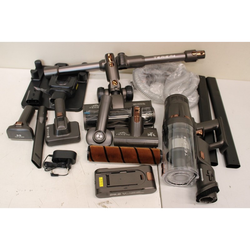 SALE OUT. ETA ETA524790000 Terier Handheld vacuum cleaner, Cordless, Operating time 80 min., Dust container 0.5 L, Black