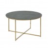 Coffee table ALISMA D80xH45cm, green