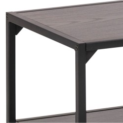 TV table SEAFORD 120x33xH46cm, black
