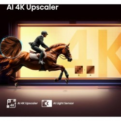 Hisense 43A6Q TV 109.2 cm (43") 4K Ultra HD Smart TV Wi-Fi Black 300 cd/m²