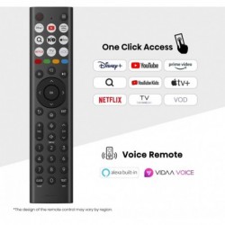 Hisense 65U7Q 165.1 cm (65") 4K Ultra HD Smart TV Wi-Fi Black 500 cd/m²