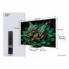 TCL 55C7K TV 139.7 cm (55") 4K Ultra HD Smart TV Wi-Fi Metallic 2600 cd/m²