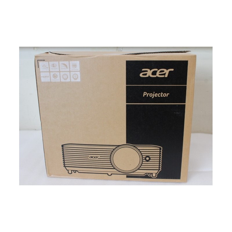 SALE OUT. Acer X1328WHN Projector, WXGA,1280x800, 5000lm, 20000:1, Black, DAMAGED PACKAGING Acer X1328WHn WXGA