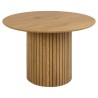Dining table YALE D120xH75cm, natural