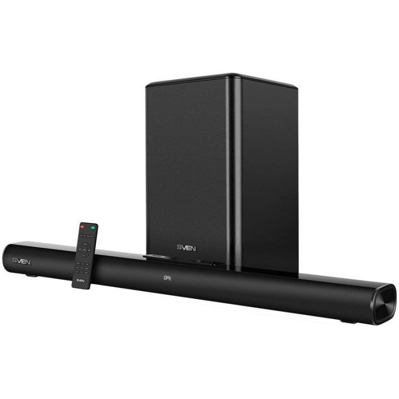 Bezvadu skaļrunis Sven  Soundbar SB-2200D, black (300W, DolbyDigital, Bluetooth, HDMI, RC, Optical, USB, display,