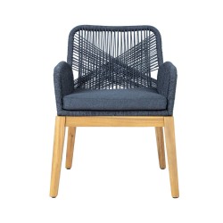 Chair FLORIDA 58x66xH83cm, acacia, hall